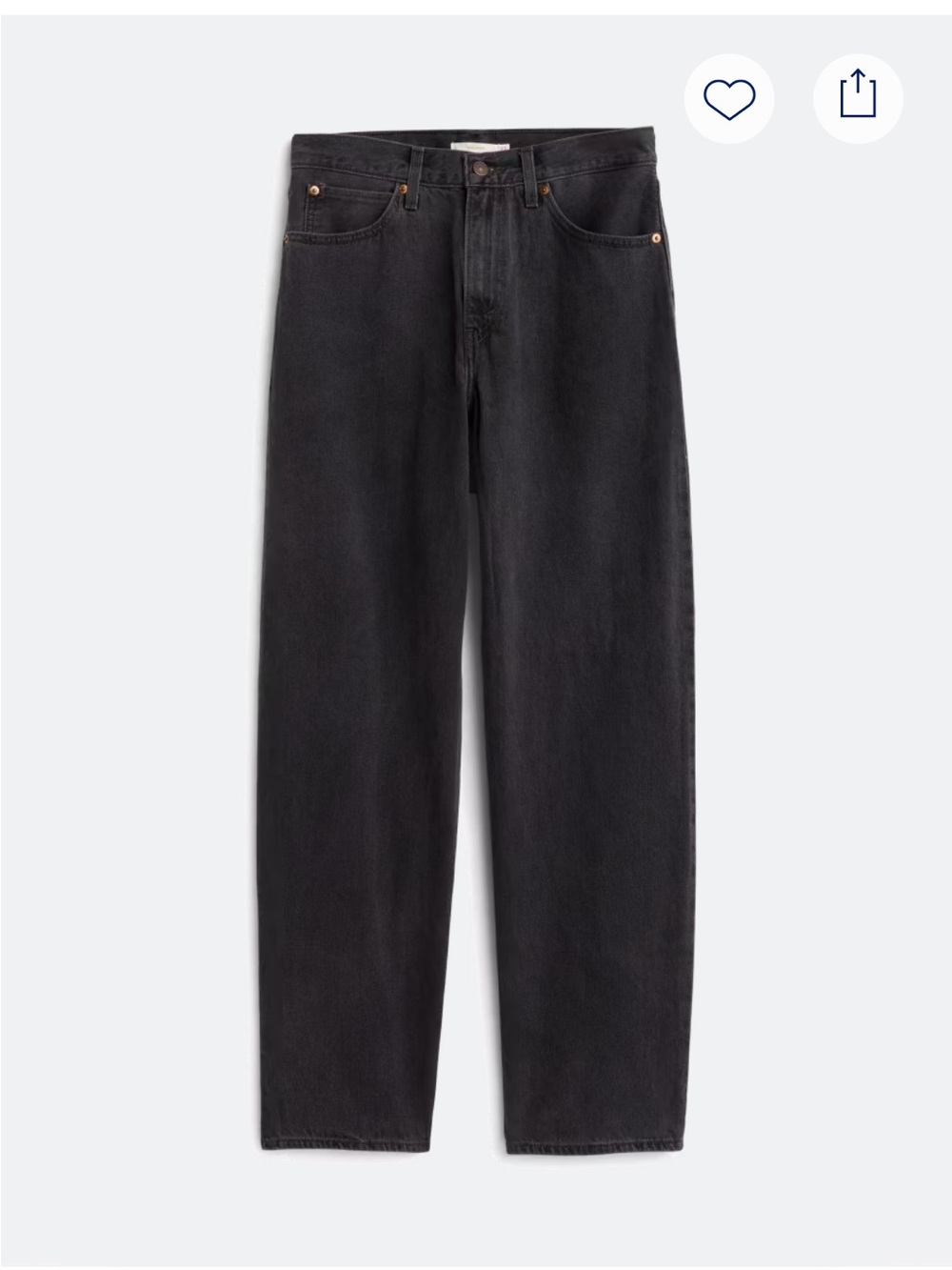 Levi’s Dad Jeans - small rip back pocket! “Eco Jean”